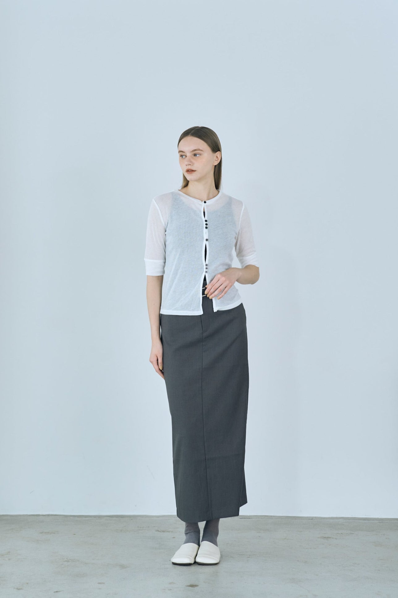 front button rib tops