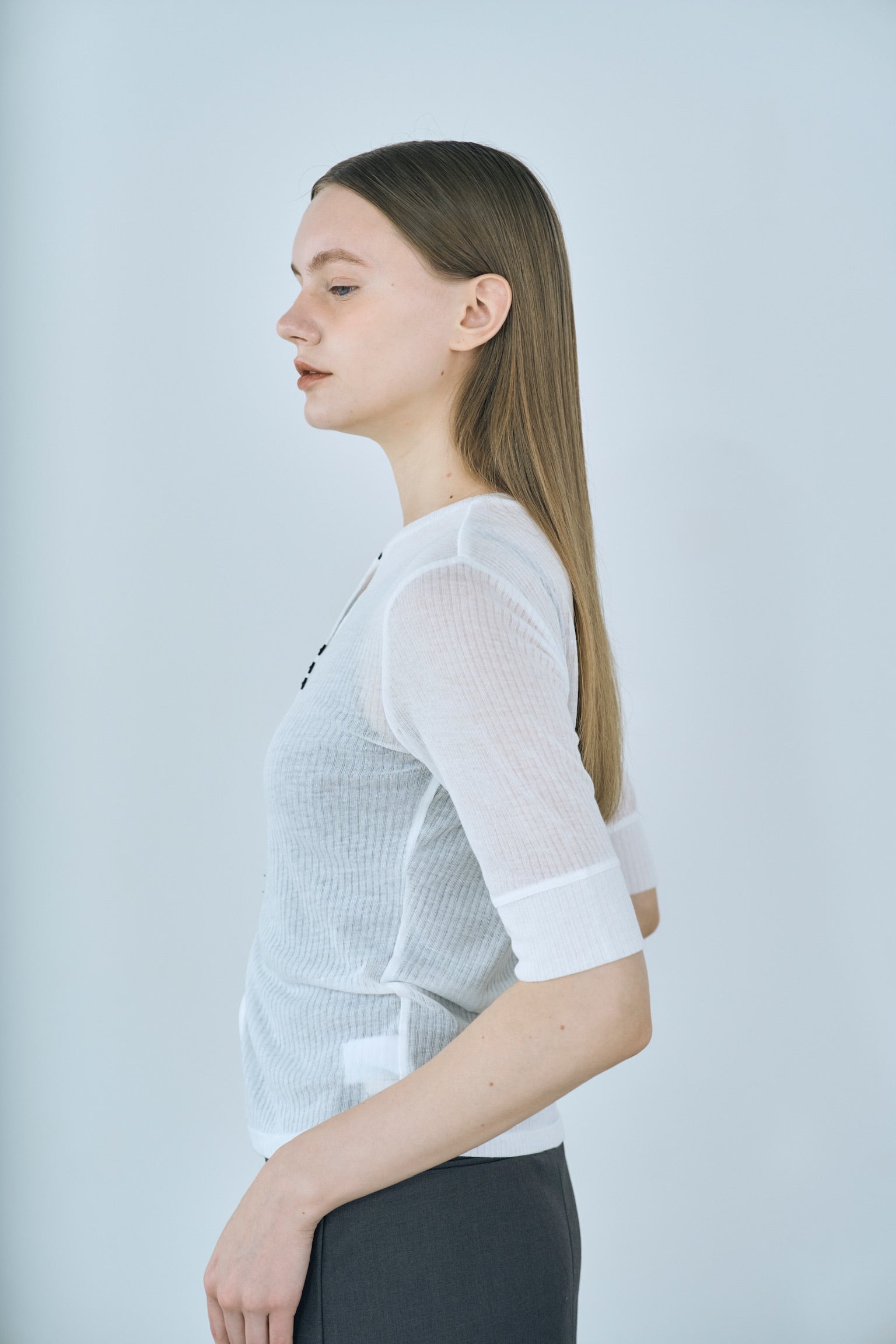 front button rib tops