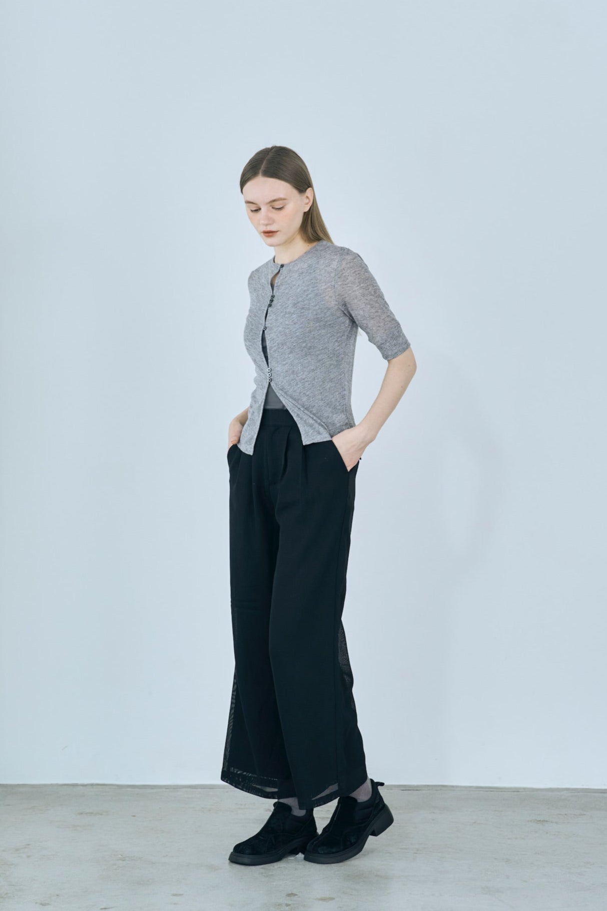 front button rib tops