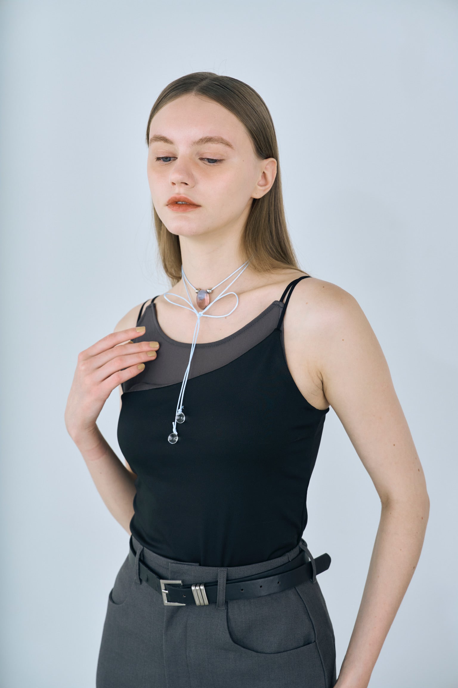 layered sheer camisole