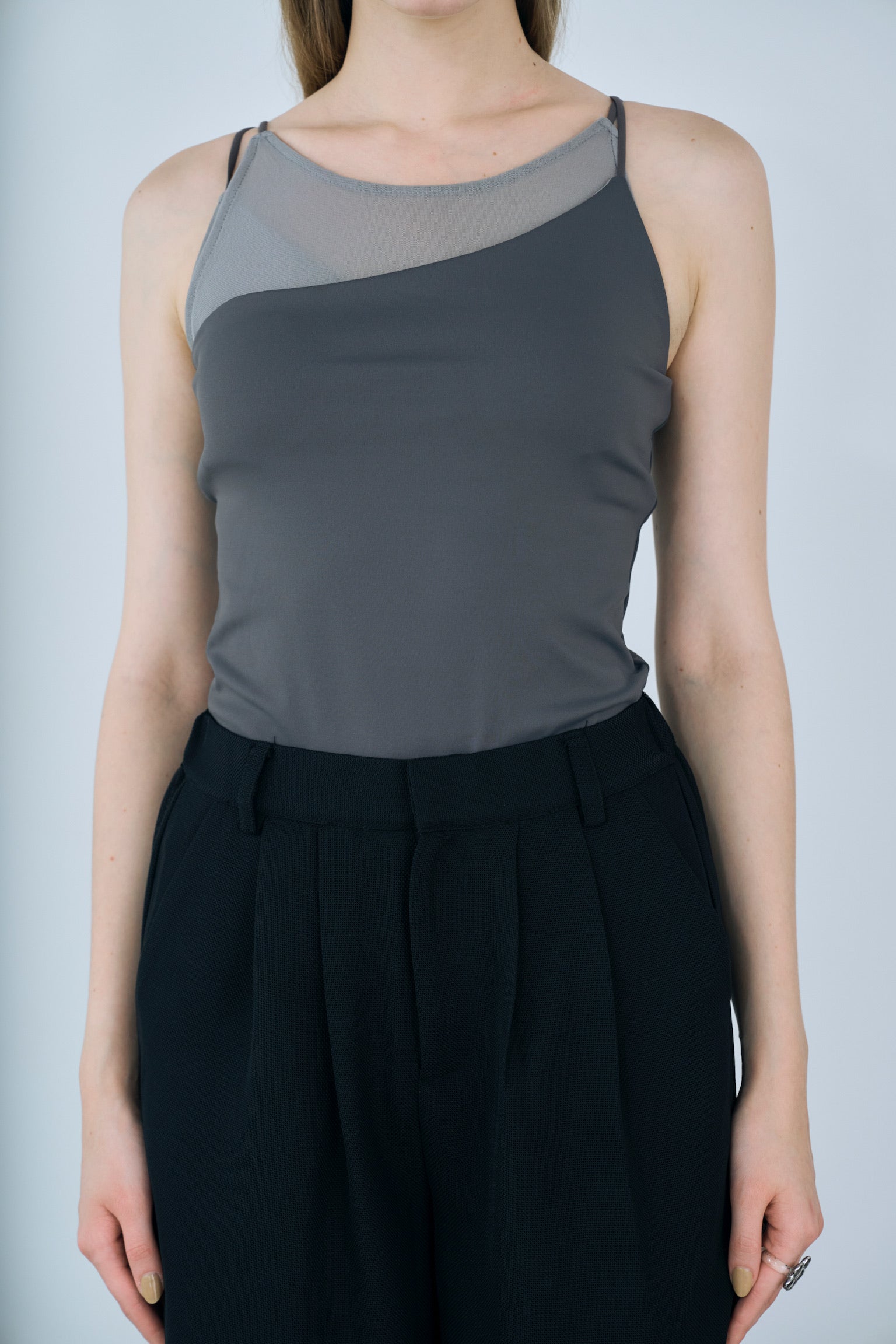 layered sheer camisole