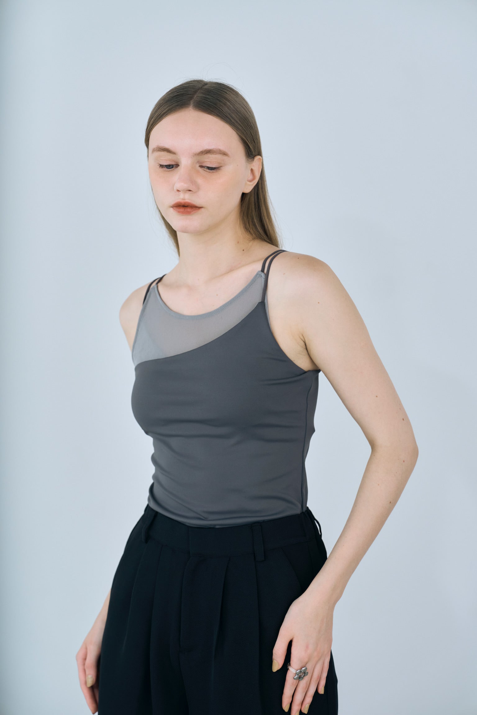 layered sheer camisole