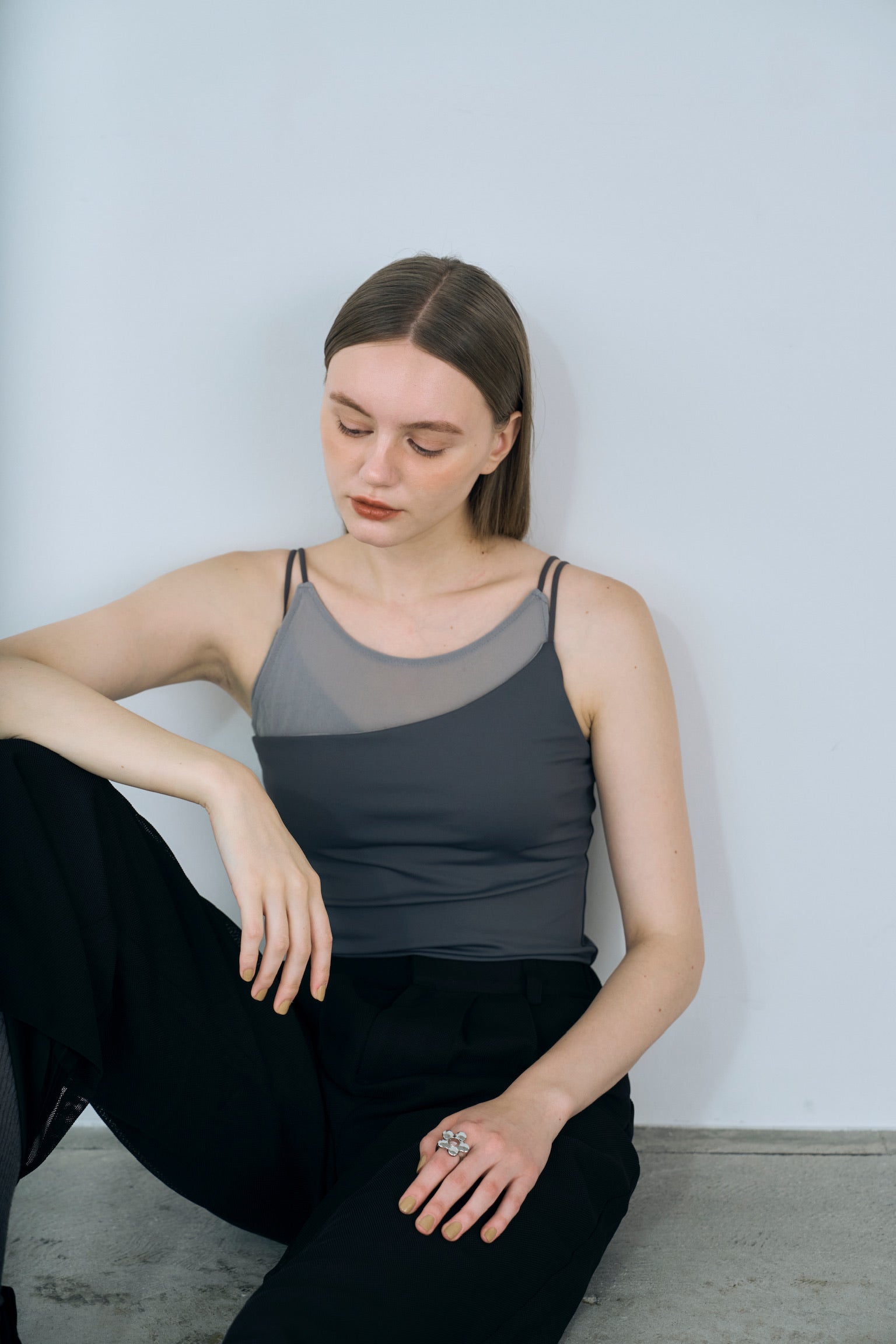 layered sheer camisole