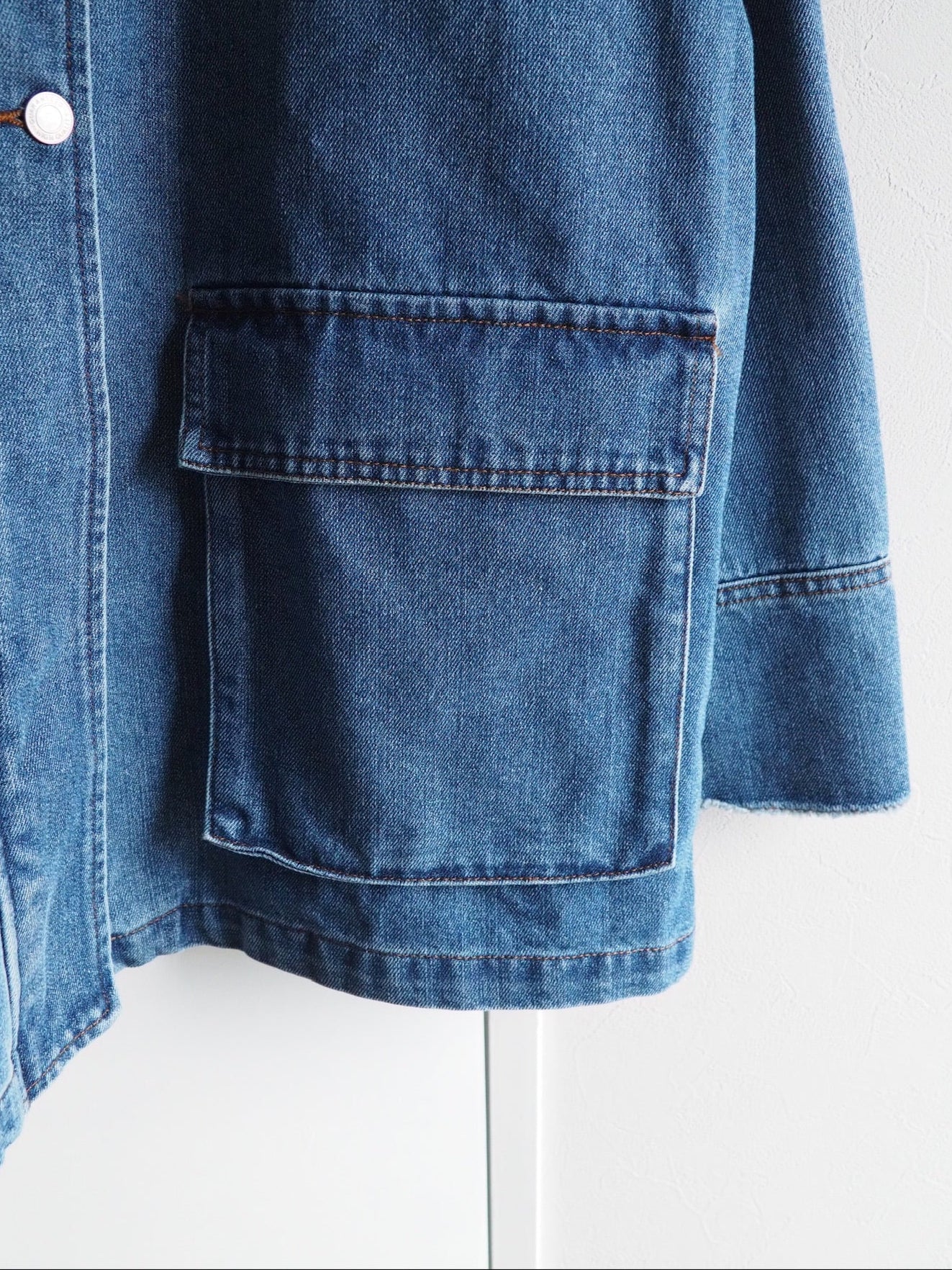 rollup denim jacket