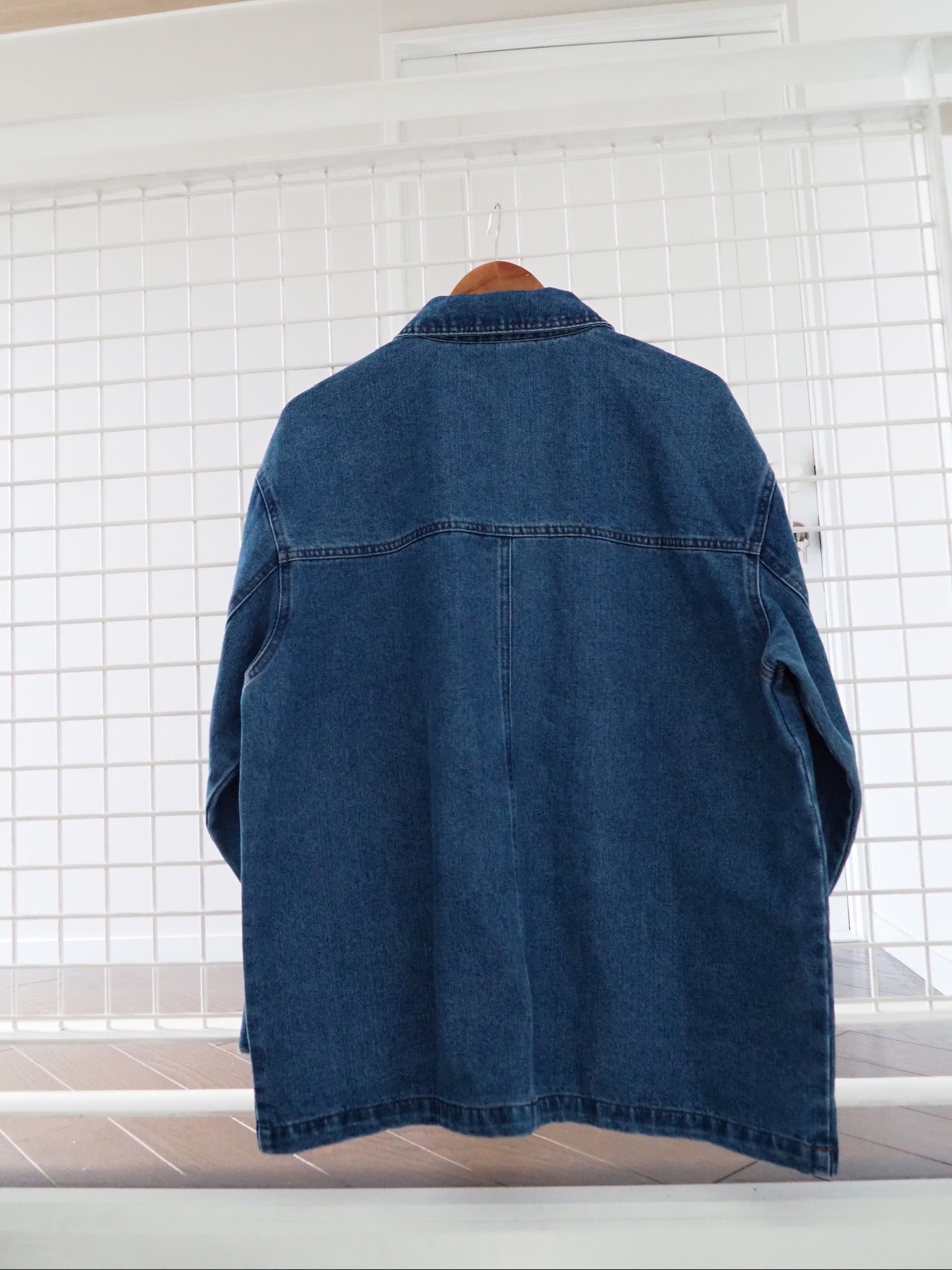 rollup denim jacket