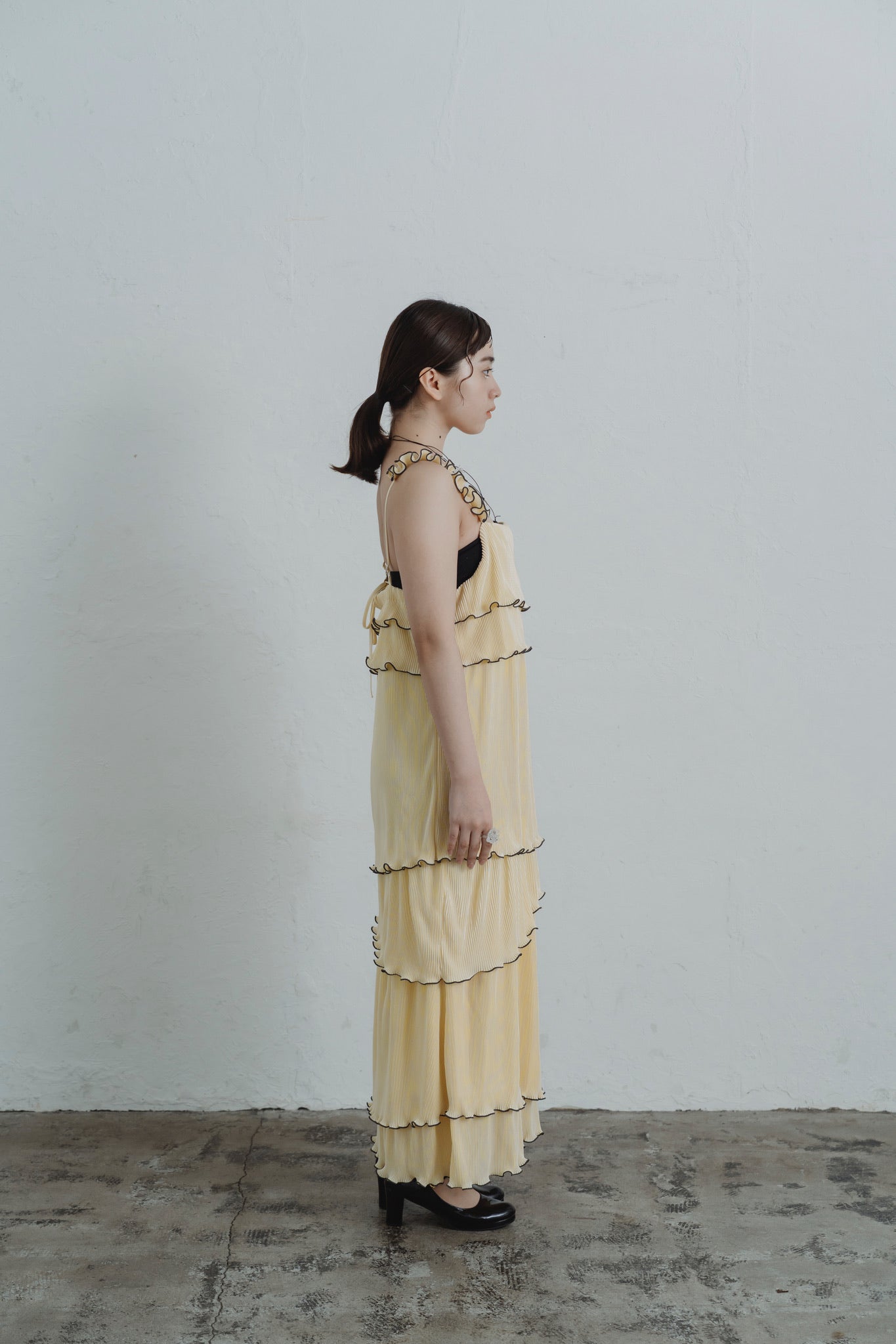 asymmetryl mellow  tiered onepiece