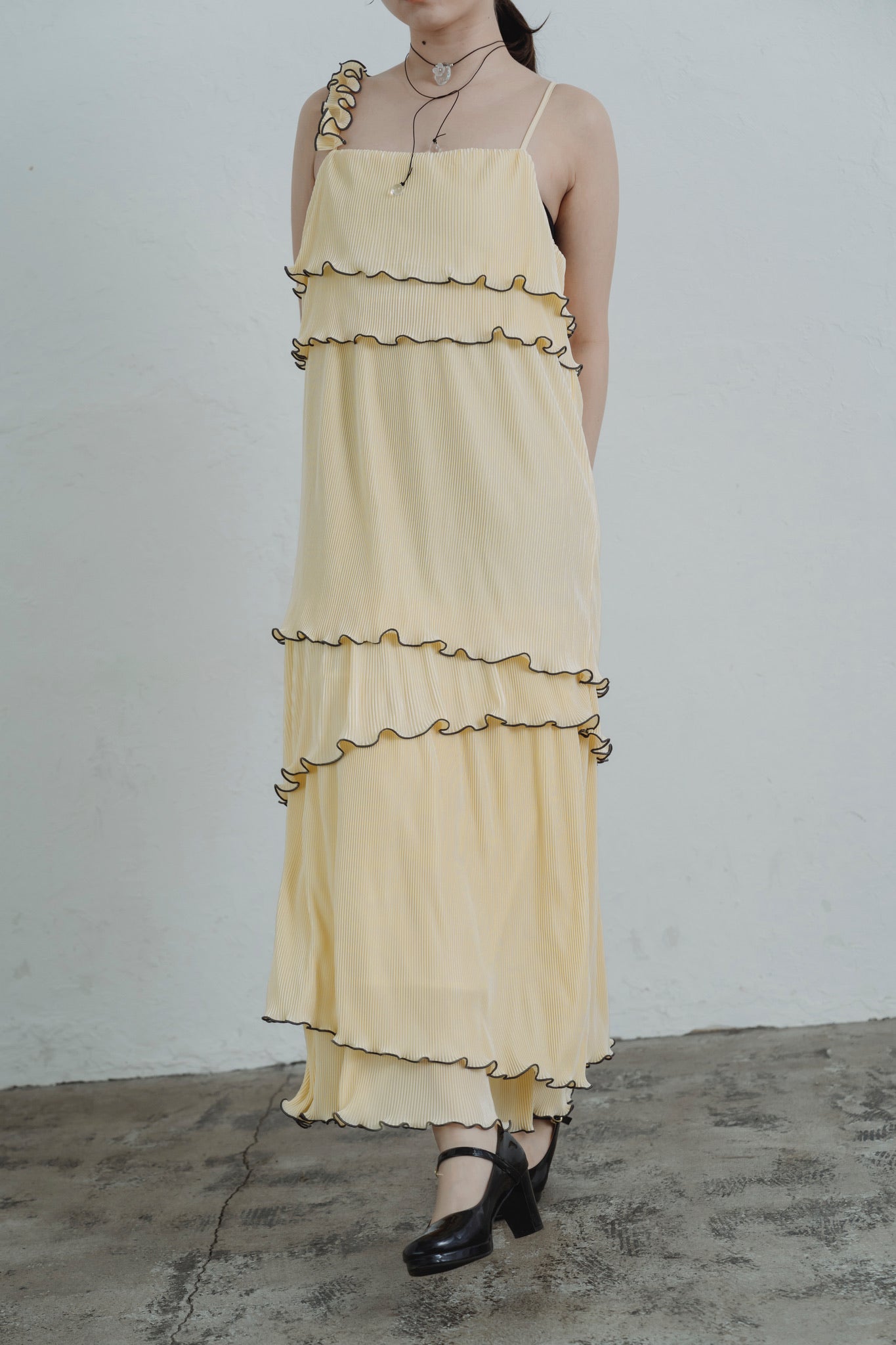 asymmetryl mellow  tiered onepiece
