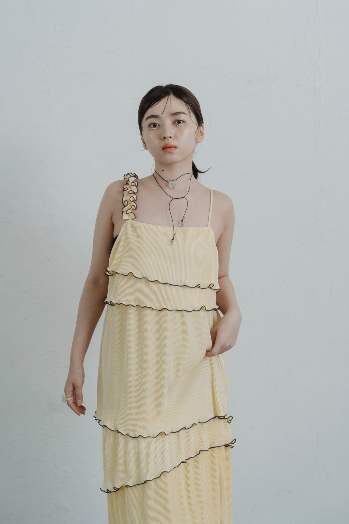 asymmetryl mellow  tiered onepiece