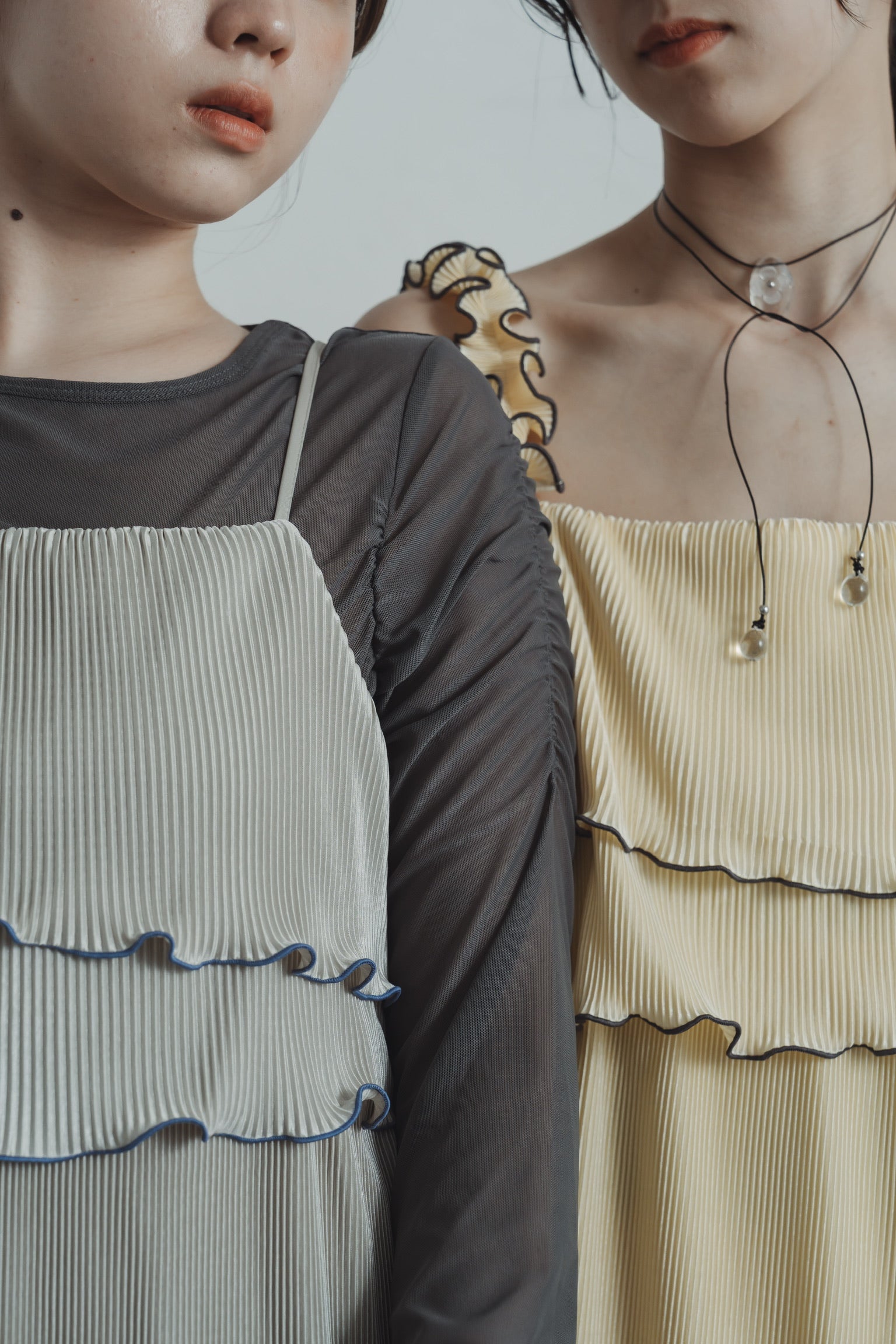 asymmetryl mellow  tiered onepiece