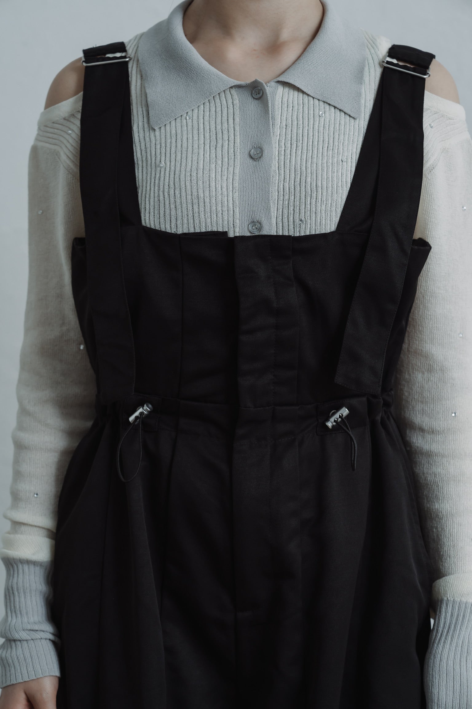 twill parachute overalls