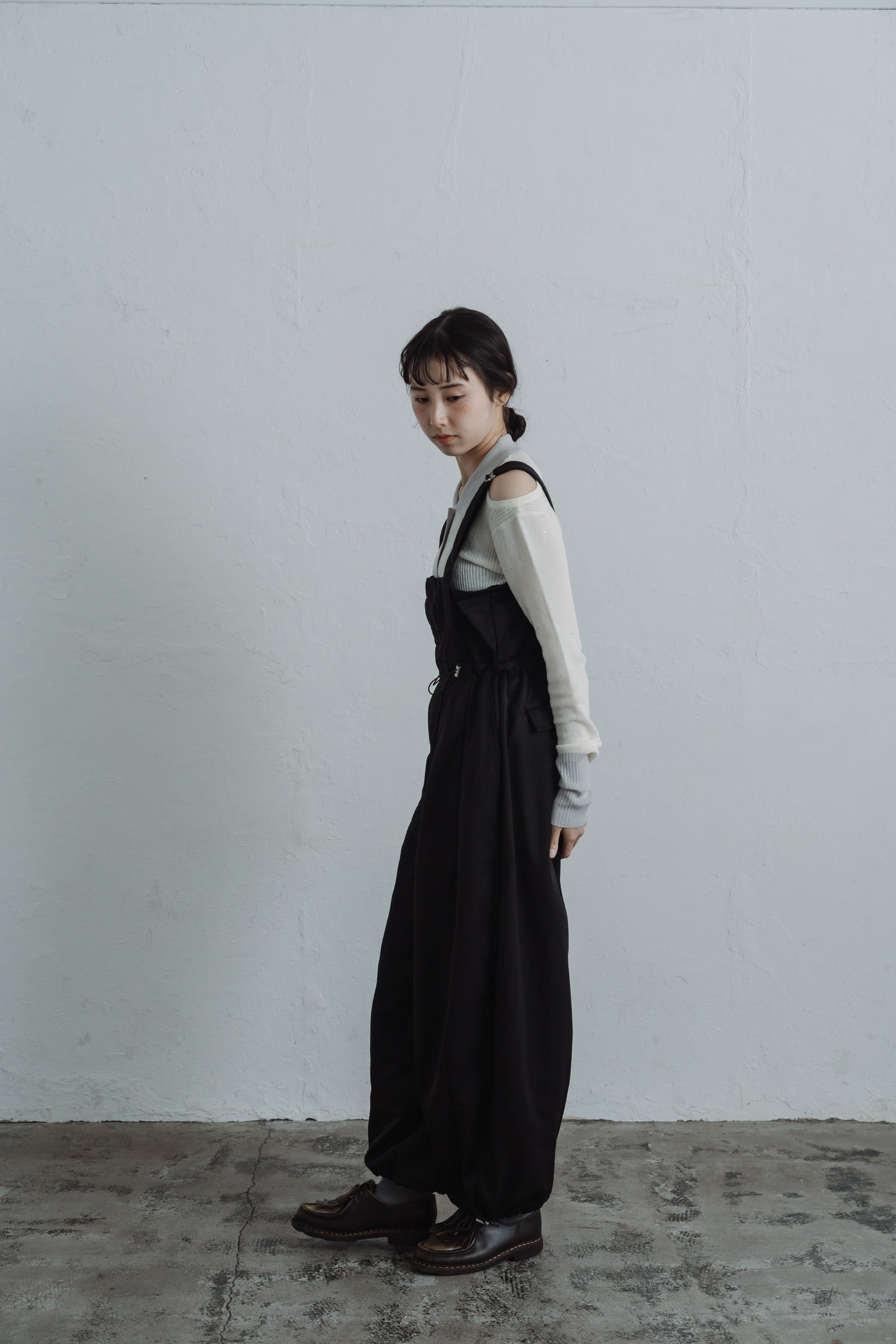 twill parachute overalls