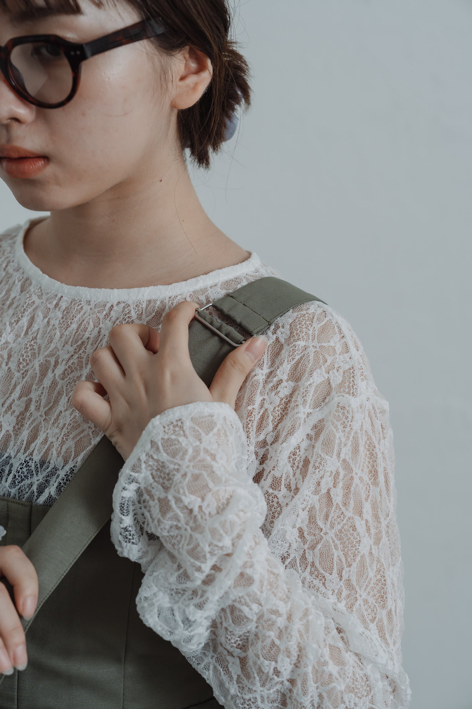 twill parachute overalls