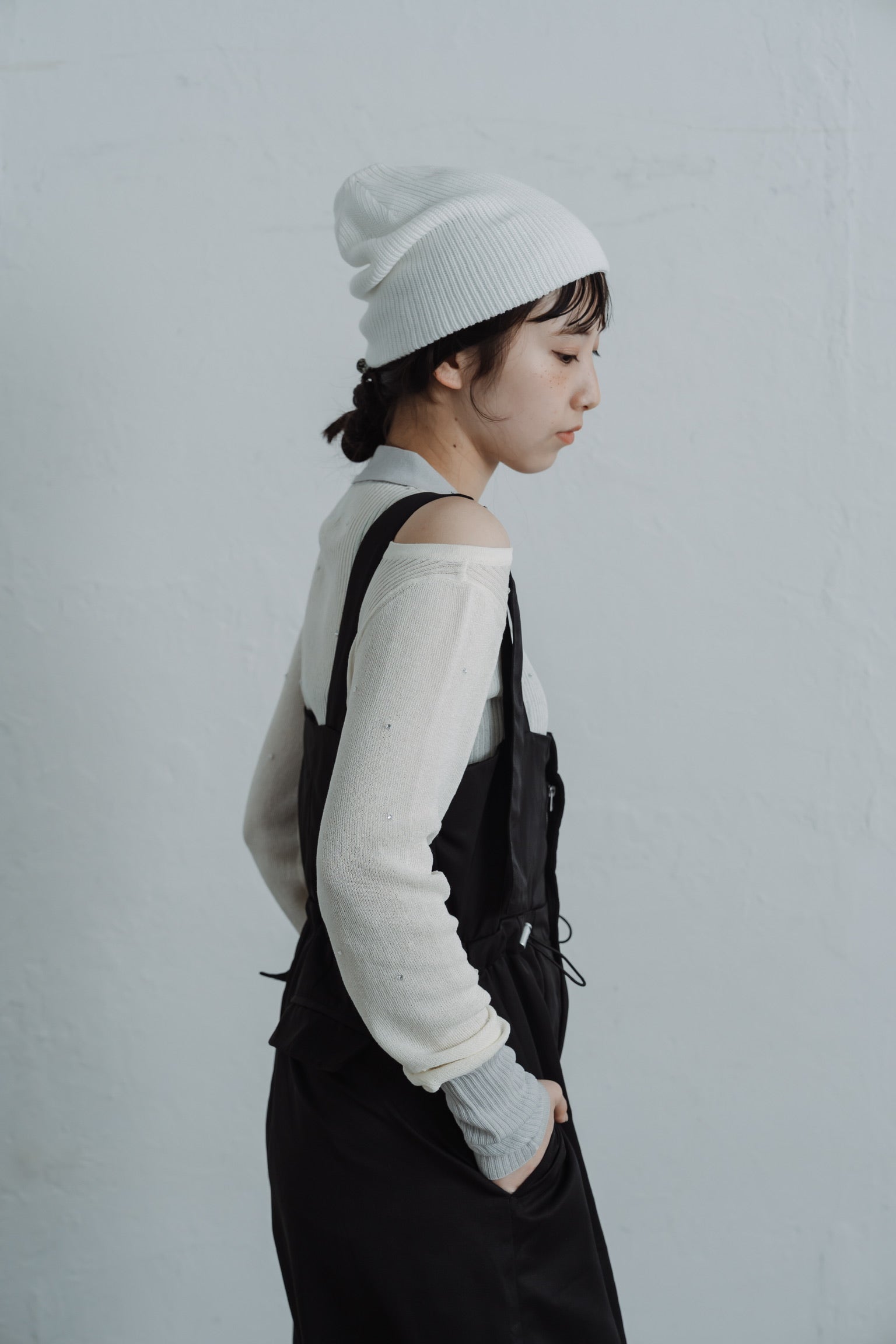summer knit beanie